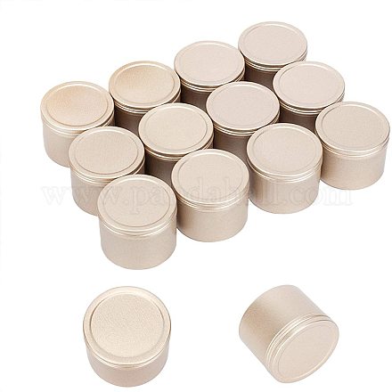 Wholesale PandaHall 6 Pack 300ml Large Metal Storage Tin Jars with