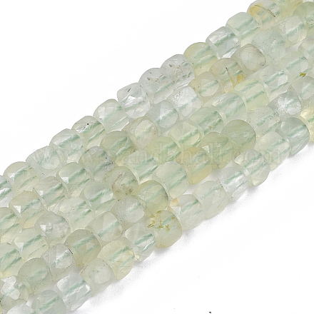 Chapelets de perles en préhnite naturelle G-S362-005-1