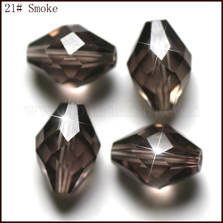 Imitazione branelli di cristallo austriaco SWAR-F054-11x8mm-21-1