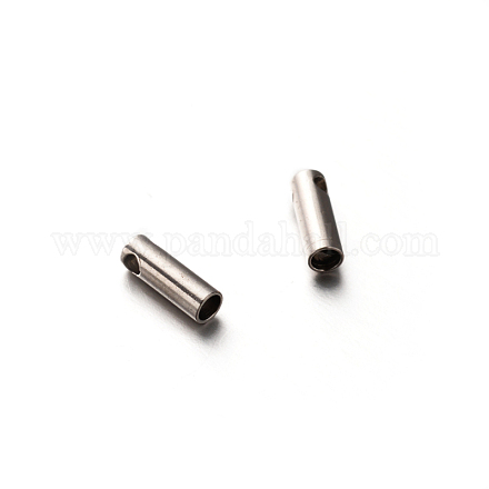 201 Stainless Steel Cord Ends STAS-E088-1.5mm-1