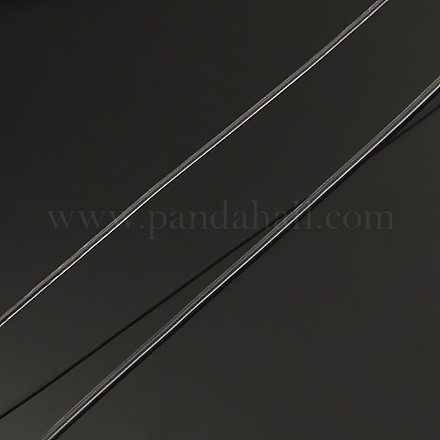 韓国製弾性水晶の線  ストレッチブレスレットストリング  ラウンドビーズコード  透明  0.6mm  約87.48ヤード（80m）/ロール EW-L003-0.6mm-01-1
