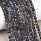 Natural Iolite Beads Strands, Faceted, Round, Grade A, 5.5mm, Hole: 0.5mm, about 69pcs/strand, 14.96''(38cm)