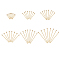 UNICRAFTALE 6 Sizes Ball Head Pins 120pcs Stainless Steel Head Pin 16/20/22/30/35/40mm Golden Earring Pins for Jewelry Making Projects with Storage Container