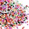 Glass Seed Beads, Round Hole, Peanut, Mixed Color, 3.5x6x3.5mm, Hole: 0.8mm, about 100pcs/10g