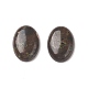 Natural de la flor del ciruelo de jade cabuchones de piedras preciosas ovales G-J329-04-18x25mm-5