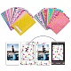 Set di album con pellicola fotografica in carta fotografica da 2x3 pollice Gorgecraft DIY-GF0001-48-3
