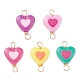 Charms connettore in resina opaca PALLOY-JF02247-01-1