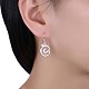 Boucles d'oreilles avec pendentif en laiton EJEW-BB26482-7