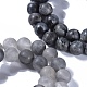 Bracelets extensibles avec perles de pierre précieuse naturelle BJEW-JB04165-2