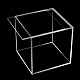 Quadratische transparente Acrylbox zur Präsentation PW-WG60811-03-1