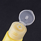 Benecreat 24 шт. 10 мл макарон пустая бутылка для лосьона с откидной крышкой пластиковые флаконы для авиаперелетов для геля для душа MRMJ-BC0001-49-5