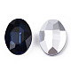 Cabujones de cristal con rhinestone RGLA-T080-8x10mm-13-2