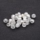 Perles en verre d'argent feuille manuelles X-FOIL-R054-18-1
