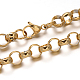 304 Stainless Steel Rolo Chain Necklaces NJEW-I068-03A-1