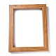(vente de clôture défectueuse: éraflure) cadre photo en fer rectangle DIY-XCP0001-59-2