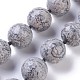 Chapelets de perles en jaspe avec images naturelles G-F620-02-30mm-1
