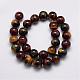 Natural & Dyed Tiger Eye Bead Strands G-P230-01-16mm-2