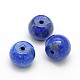 Natural Lapis Lazuli Rondelle Beads G-O084-A-02-1