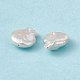 Perles de perles de keshi naturelles baroques PEAR-N020-L35-3