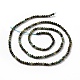 Brins de perles turquoises africaines naturelles (jaspe) G-P472-02-2