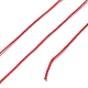 9本撚り丸ナイロン糸  スプールで  クリムゾン  0.6mm  約41.56ヤード（38m）/ロール NWIR-Q001-01B-01-3