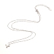 Ожерелья с подвеской из серебра 925 пробы с родиевым покрытием NJEW-H209-01P-2