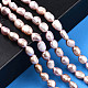 Natural Cultured Freshwater Pearl Beads Strands PEAR-N014-05F-6