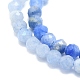 Chapelets de perles en aventurine bleue naturelle G-P457-A02-05-2