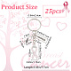 Pink Breast Cancer Awareness Ribbon Alloy Enamel Pendant Keychain KEYC-AB00001-2