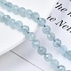 Chapelets de perles en aigue-marine naturelle G-S345-6mm-014-4