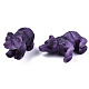Естественный лепидолит / украшения дисплея камня пурпурной слюды G-T113-16-3