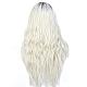 27.6 pouce (70 cm) de longues racines foncées ondulées perruques blondes ombrées OHAR-L010-005B-3