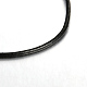 Round Leather Cord Necklaces Making AJEW-E010-04-2mm-2