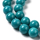 Chapelets de perles en howlite naturelle G-B049-E01-01C-4