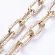 Clip de papel de aluminio cadenas gafas cordón para el cuello AJEW-EH00027-01-3