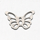 Breloques de papillon en 304 acier inoxydable STAS-F094-14P-1