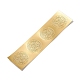 Самоклеящиеся наклейки с тиснением золотой фольгой DIY-XCP0002-15B-2