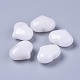 Herz-Liebesstein aus natürlicher weißer Jade G-F659-A32-1