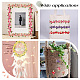 GORGECRAFT 5 Yards Flower Trim Ribbon Floral DIY Lace Applique Sewing Craft Lace Edge Trim for Wedding Dresses Embellishment DIY Party Decor Clothes OCOR-GF0002-11C-6