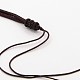 Nylon Cord Necklace Making NJEW-P001-01-3