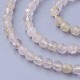 Chapelets de perles en quartz rutiles d'or naturel X-G-F619-10A-4mm-3