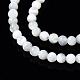 Fili di perle di conchiglia trochid naturale / trochus SSHEL-S266-023A-01-3