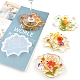 Stampi in silicone fai da te per tappetini per tazze di fiori DIY-E036-08-8