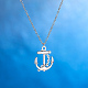 Zinc Alloy Anchor Jewelry Sets SJEW-BB16593-10
