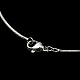 Ожерелье из латунной круглой змеиной цепи для мужчин и женщин MAK-YW0001-11-2