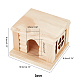 Una casa per criceti in legno di pino artigiano DIY-GA0001-67-2
