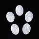 Cabochons de coquillage blanc naturel SSHEL-D083-06-1