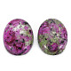 Natural Ruby in Zoisite Cabochons G-S349-25A-03-2