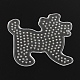 Tableros perro abc plásticos utilizados para los hama beads de 5x5 mm de diy X-DIY-Q009-24-2
