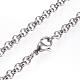 304 Stainless Steel Necklaces NJEW-D281-22-2